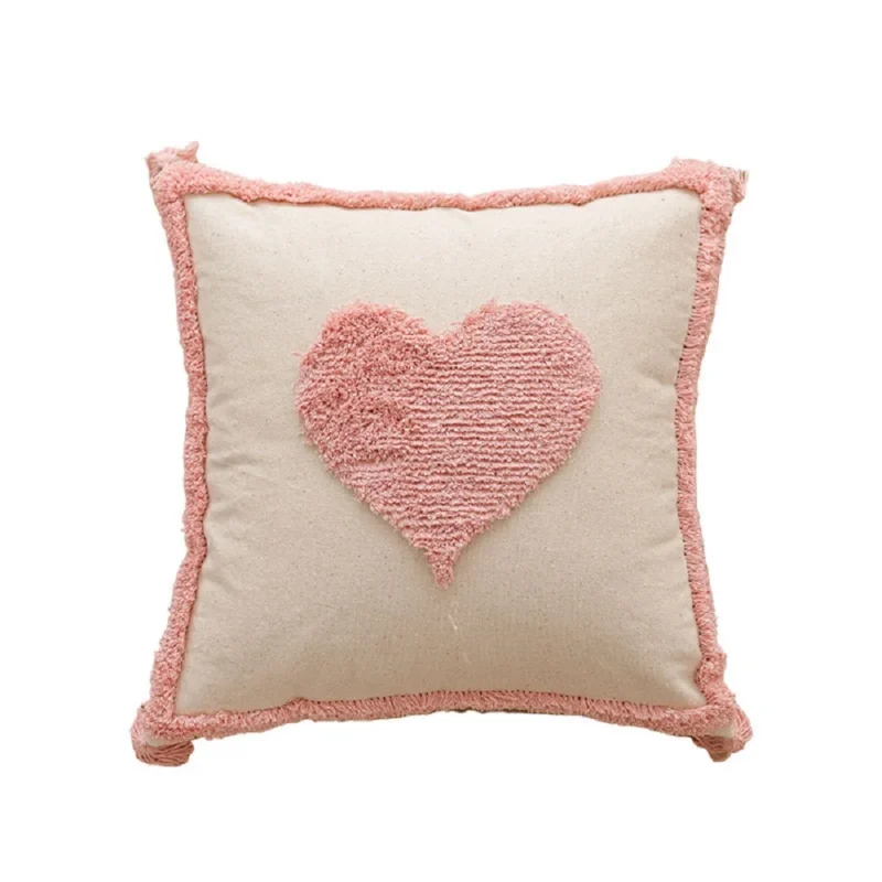 Housse de coussin détachable – Rose Love Style – Image 2