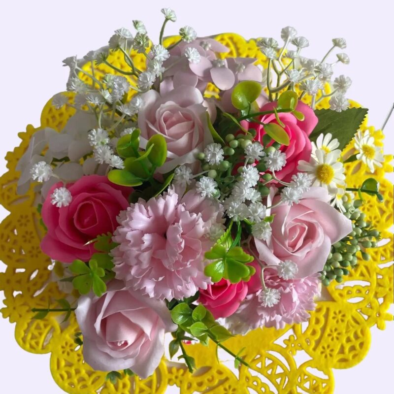 Panier Fleuri "Douce Romance" – Image 2